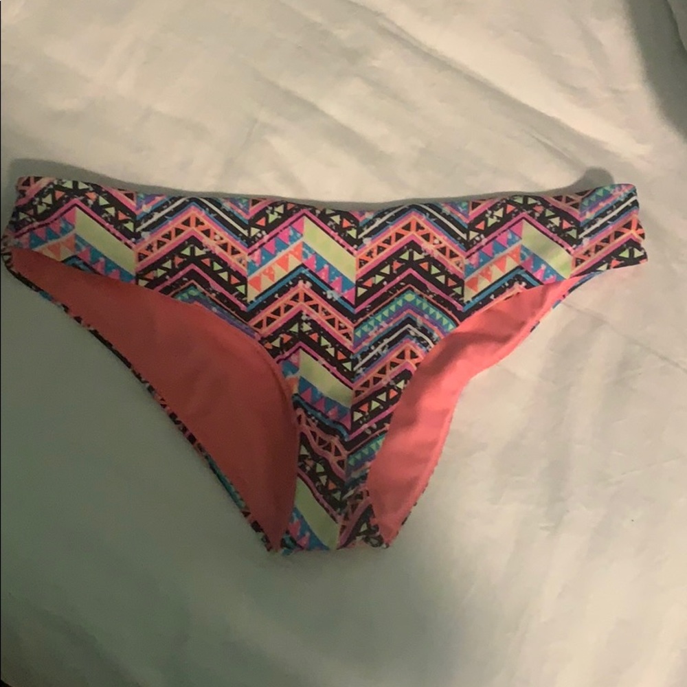 VS PINK tribal neon bikini bottom